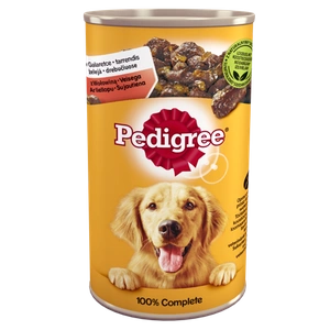 Pedigree Nourriture humide pour chiens adultes avec gelée de bœuf 1200g x12