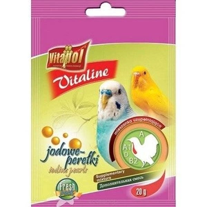 Vitapol Vitaline perles d'iode pour perruches ondulées 20g