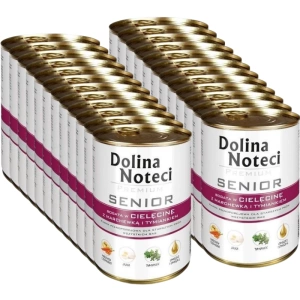 Dolina Noteci Premium Senior Veau aux carottes et au thym 24x400g