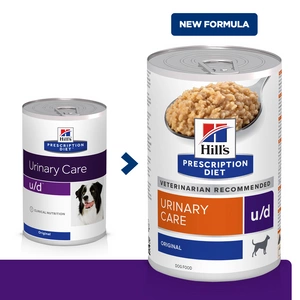 HILL'S PD Prescription Diet Canine u/d 370g -boîtes de conserve x12