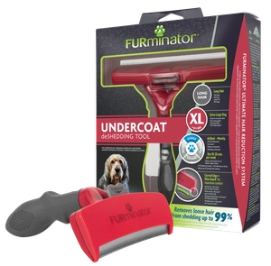 FURMINATOR Outil de brossage du sous-poil pour chiens de races géantes à poils longs
