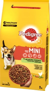 Pedigree Croquettes pour petits chiens adultes au poulet et aux légumes 2kg