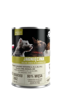 PetRepublic morceaux en sauce à l'agneau 400g pour chiens