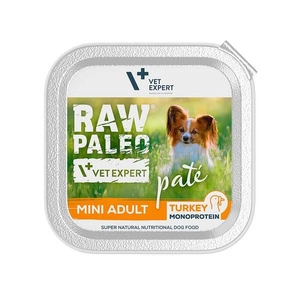 Vetexpert RAW PALEO PATE MINI adult turkey 150g - boîte de dinde