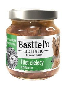 Basttet'o Filet de veau holistique en galette pour chiens 130g