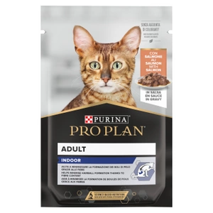 Purina Pro Plan Indoor Adult au saumon pour chats 85 g