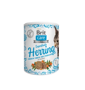 BRIT CARE Snack pour Chat Superfruits Hareng 100g