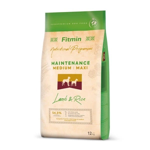 FITMIN Medium Maxi Entretien Agneau&Riz 12kg