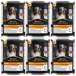 PRO PLAN Nourriture pour chien adulte Everyday Nutrition riche en dinde en gelée  6x400g