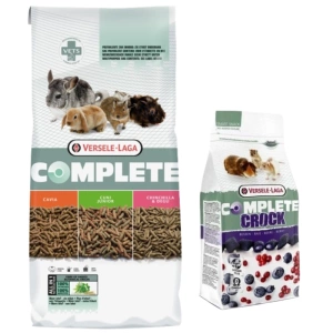 Versele-Laga Crock Complete Berry - Friandise aux baies pour lapins et rongeurs 50g+ VERSELE-LAGA Cuni Junior Complete 8kg - nourriture pour jeunes lapins