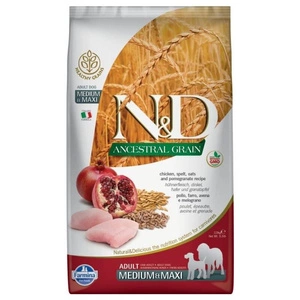 Farmina N&D Ancestral Grain Canine Adult Medium&Maxi Poulet&Grenade 12kg