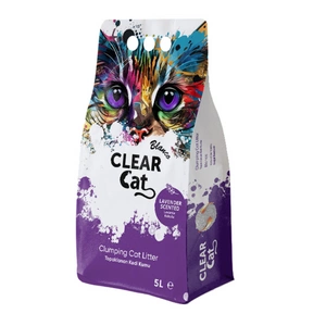 Clear Cat Blanco Lavender bentonite litière 5l