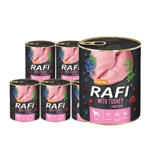 Dolina Noteci Rafi à la dinde 6x800g