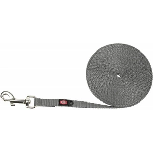 TRIXIE Laisse d'entraînement pour petits chiens, sangle, XS-S : 5m/10mm, très légère, graphite