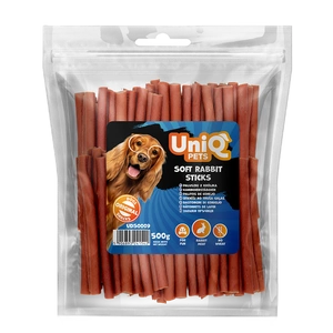 UNIQ PETS dog snacks 500g Lapin sticks