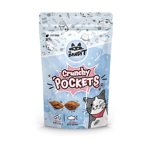 Mr Bandit Poches croustillantes au saumon 40g