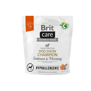 BRIT CARE Dog Champion d'exposition canine hypoallergénique Saumon et hareng 1 kg