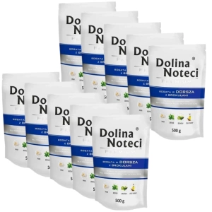 Dolina Noteci Premium Cabillaud avec Broccoli 10x500g