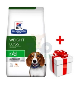 Hill's PD Prescription Diet Canine r/d 4kg + Surprise