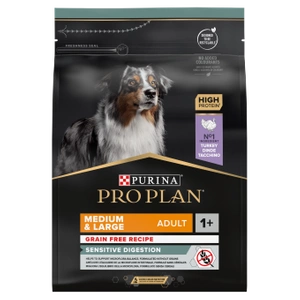 PRO PLAN Sensitive Digestion Medium & Large Chien Adulte nourriture riche en dinde 2,5kg