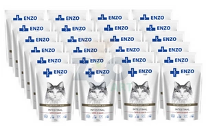 ENZO VET Intestinal avec agneau en sauce pour chats 100g x24