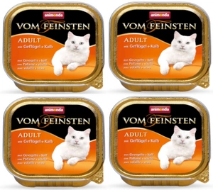 Animonda Vom Feinsten Cat Adulte Volaille et Veau 32x100g