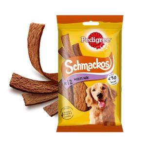 Pedigree Schmackos Friandises pour chiens adultes au boeuf 86g