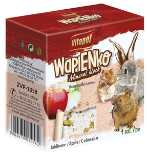 Vitapol Os de Calcium Pomme pour Rongeurs et Lapins 40g