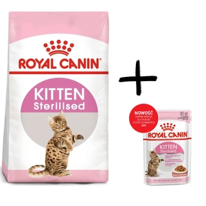 ROYAL CANIN Kitten Sterilised 3,5kg + Kitten Sterilised 12x85g