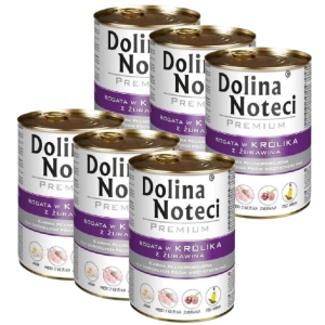 Dolina Noteci Premium Lapin aux canneberges 6x400g