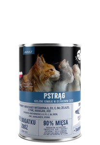 PetRepublic morceaux en sauce à la truite 400g pour chats