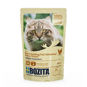 BOZITA Morceaux en sauce avec du poulet 85g