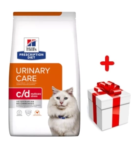 HILL'S PD Prescription Diet Feline c/d Urinary Stress 8kg+ Surprise