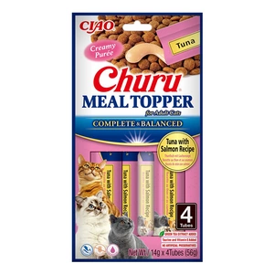 INABA Repas pour chat Thon et saumon 4x14 (56g)
