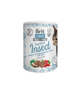 BRIT CARE Cat Snack Superfruits Insect Hypoallergénique 100g