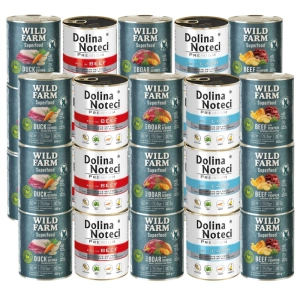 Dolina Noteci PREMIUM + WILD FARM Mélange de Superaliments aux Saveurs 30x800g
