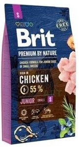 Brit Premium By Nature Junior S au poulet 8 kg