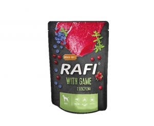 RAFI gibier pour chiens - sachet 300g (emballage noir)