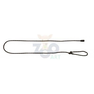 Laisse KERBL GoLeyGo avec adaptateur, brun, 8mm x 140-200cm, S, max.15kg