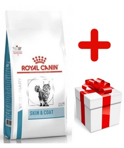 Royal Canin Veterinary Diet Feline Skin Coat 3,5kg + surprise pour votre chat GRATUITES !