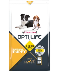 Versele-Laga Opti Life Puppy Medium Pour chiots de race moyenne avec du poulet 1kg