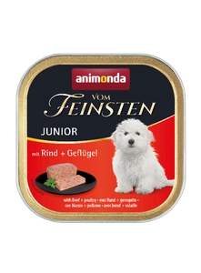 Animonda Dog Vom Feinsten Junior Boeuf et Volaille 150g