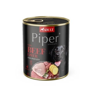 DOLINA NOTECI Piper pour chiens avec foie de bœuf et pommes de terre 800g