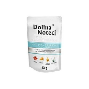 Dolina Noteci PREMIUM pour chiens de petites races avec tomates de veau et pâtes 100 g