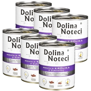 Dolina Noteci Premium Lapin aux canneberges 6x800g