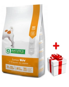 Nature’s Protection Junior Poultry All Breeds 7,5kg+Surprise