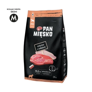 PAN MIĘSKO Veau avec dinde M 20kg