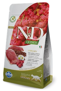 Farmina N&amp;D Quinoa Feline Urinary Duck 300 g