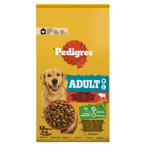 PEDIGREE® Adult 12 kg au bœuf - aliment sec complet pour chiens adultes de grandes et moyennes races