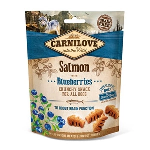 Carnilove Crunchy Snack, saumon aux myrtilles 200 g